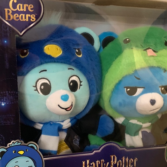 Care Bears Harry Potter Ravenclaw and Slytherin Bears NEW 25 years - Picture 8 of 10